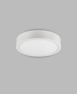 Plafón superficie 22,5 cm Ø luz neutra 24W SAONA