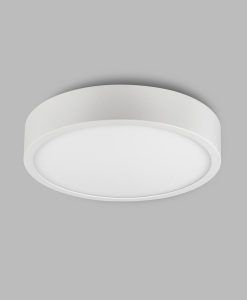 Plafón superficie 30 cm Ø luz cálida 30W SAONA