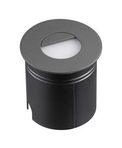 Señalizador redondo gris oscuro 8 cm Ø ASPEN II