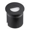 Señalizador redondo negro 8 cm Ø ASPEN II