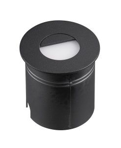 Señalizador redondo negro 8 cm Ø ASPEN II
