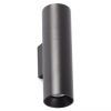 Aplique 2 luz STAN negro