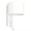 Aplique con lector LED color blanco FOLD