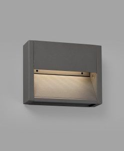 Aplique gris GRADA-1 LED detalles