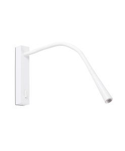 Aplique lector blanco FLIN LED
