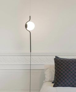 Colgante o pie negro LE VITA LED ambiente