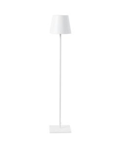 Lámpara de pie exterior blanco TOC LED
