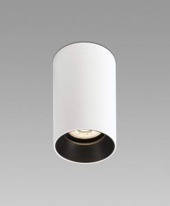 Plafón STAN blanco Ø 6 cm detalle