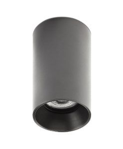 Plafón STAN negro Ø 6 cm
