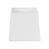 Tulipa textil blanca Ø 22 x H 20 cm para casquillo E27