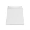 Tulipa textil blanca Ø 32 x H 30 cm para casquillo E27