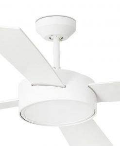 Ventilador DC con luz blanco Ø 132 cm HYDRA LED detalles