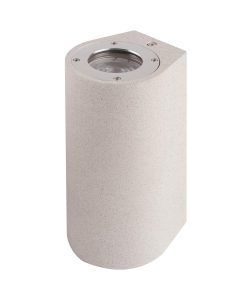 Aplique de pared blanco acabado hormigón LEVI
