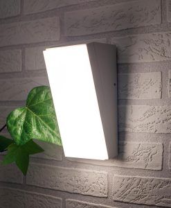 Aplique exterior blanco 9W SOLDEN LED ambiente