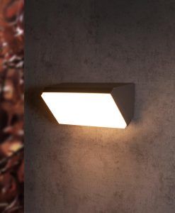 Aplique gris oscuro 9W SOLDEN LED ambiente
