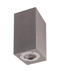 Aplique gris oscuro fabricado en hormigón LEVI
