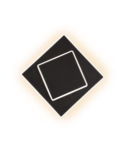 Aplique negro 12W DAKLA LED