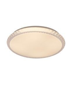 Plafón blanco dimable 40W Ø 49 cm SANTORINI detalle