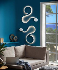 Aplique blanco GRAFOS LED ambiente