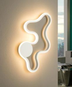 Aplique blanco MAREA LED ambiente