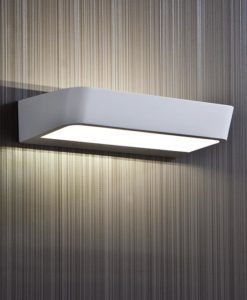 Aplique moderno blanco mate MEGAN LED ambiente