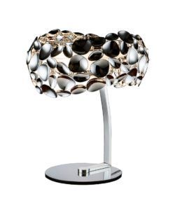 Lámpara de mesa cromo NARISA G9