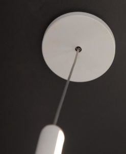 Lámpara salón dimable blanca 36W VERTICAL LED detalle 2