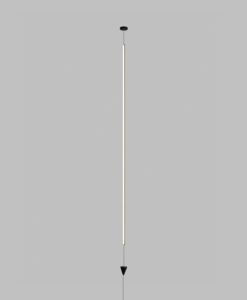 Pie de salón 36W dimable negra VERTICAL LED