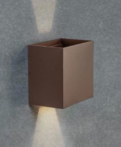 Aplique DAVOS XL LED 20W acabado corten
