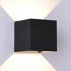 Aplique exterior DAVOS LED 12W negro arena