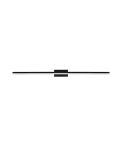 Aplique negro LED 16W luz neutra IP44 MORNE