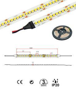 Tira LED 19,2W 24V - 5 metros IP20 interior medida