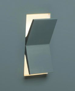 Aplique blanco de yeso DOMINO LED detalle