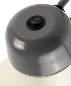 Aplique blanco roto E27 SNAP detalle