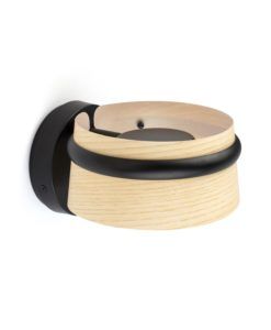 Aplique dimable acabado fresno luz cálida LOOP LED