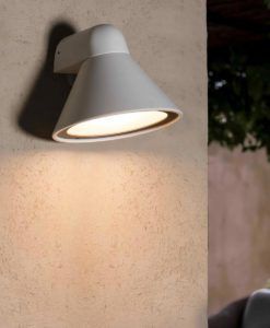 Aplique exterior blanco PALS ambiente