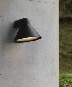 Aplique exterior gris oscuro PALS ambiente