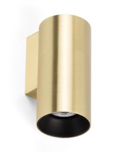 Aplique oro satinado 1 luz STAN