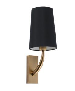 Aplique oro viejo mate y negro REM