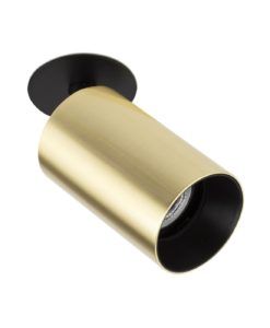 Foco empotrable oro satinado STAN