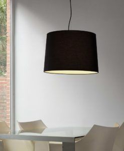 Lámpara negra Ø 45 cm SAMBA ambiente