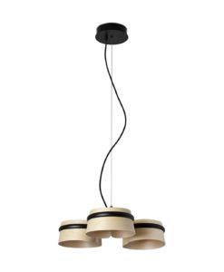 Luminaria colgante 3 luces LOOP LED