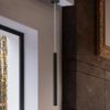 Colgante LED dimable negro mate VARAS