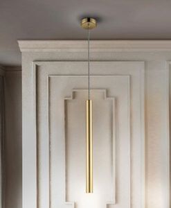 Lámpara LED dimable oro brillo VARAS - Nueva 1