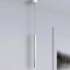 Lámpara LED dimable blanco mate VARAS