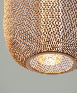 Lámpara techo 1 luz dimable cromo y dorado MICRÓN detalle 2