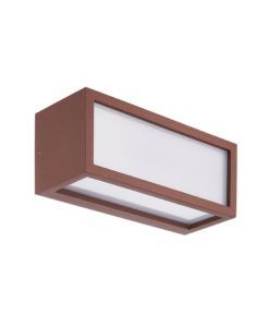 Aplique acabado corten IP65 E27 UTAH