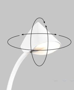 Aplique blanco 7W CAPUCCINA LED detalles