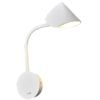Aplique blanco con interruptor GOA LED