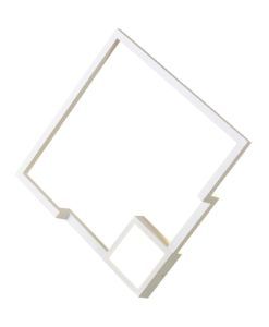 Aplique dimable blanco 25W luz cálida BOUTIQUE LED